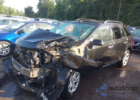 2013 Ford Edge Sel из США, поврежденный, VIN 2FMDK4JC8DBB73048